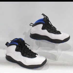 COPY - Air Jordan Retro 10 Orlando White, Blue & Black